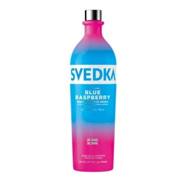 Svedka Blue Raspberry Flavored Vodka 750ml The Barrel Picks 8811