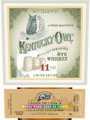 Kentucky Owl Mardi Gras Xo Rye