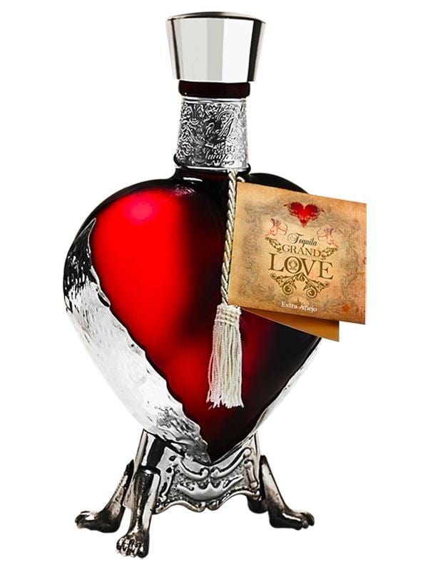 Grand Love Red Heart Reposado Tequila