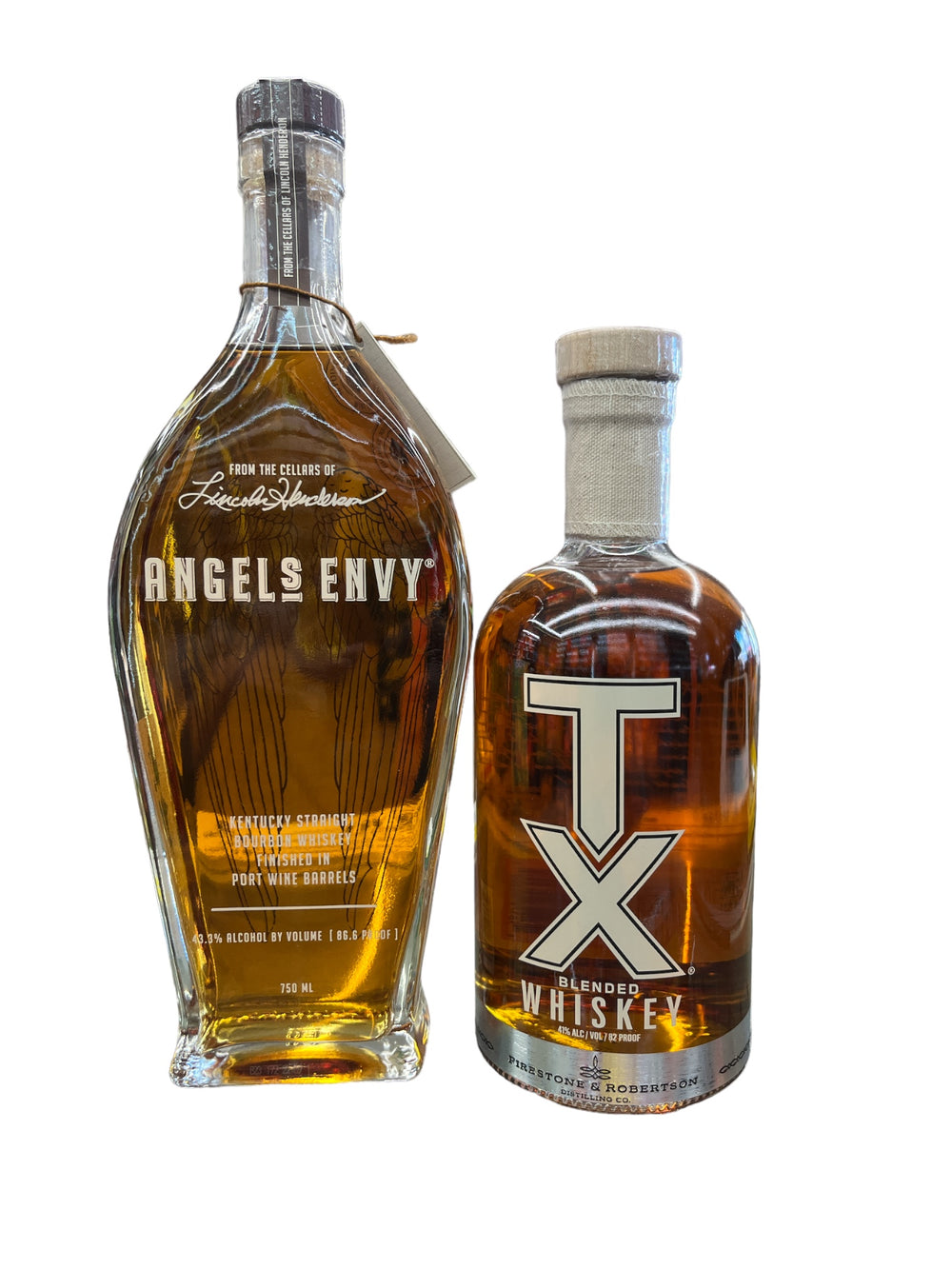 Angels Envy And TX Blended Whiskey Bundle