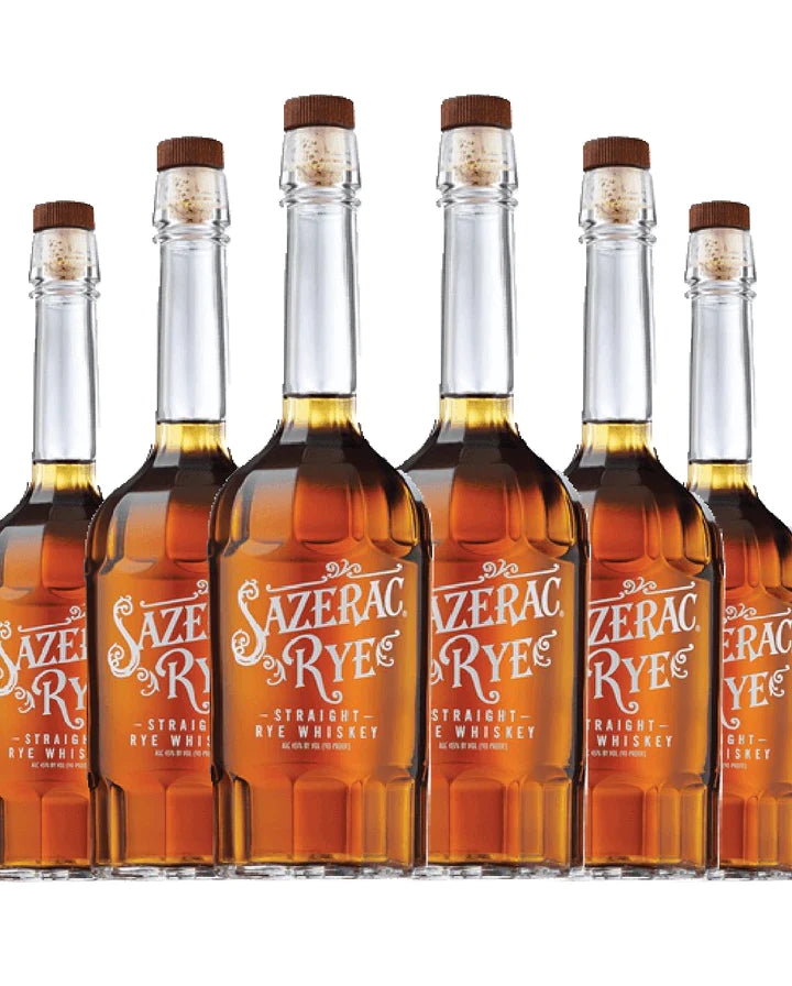 Sazerac Rye Whiskey 6 Pack Bundle
