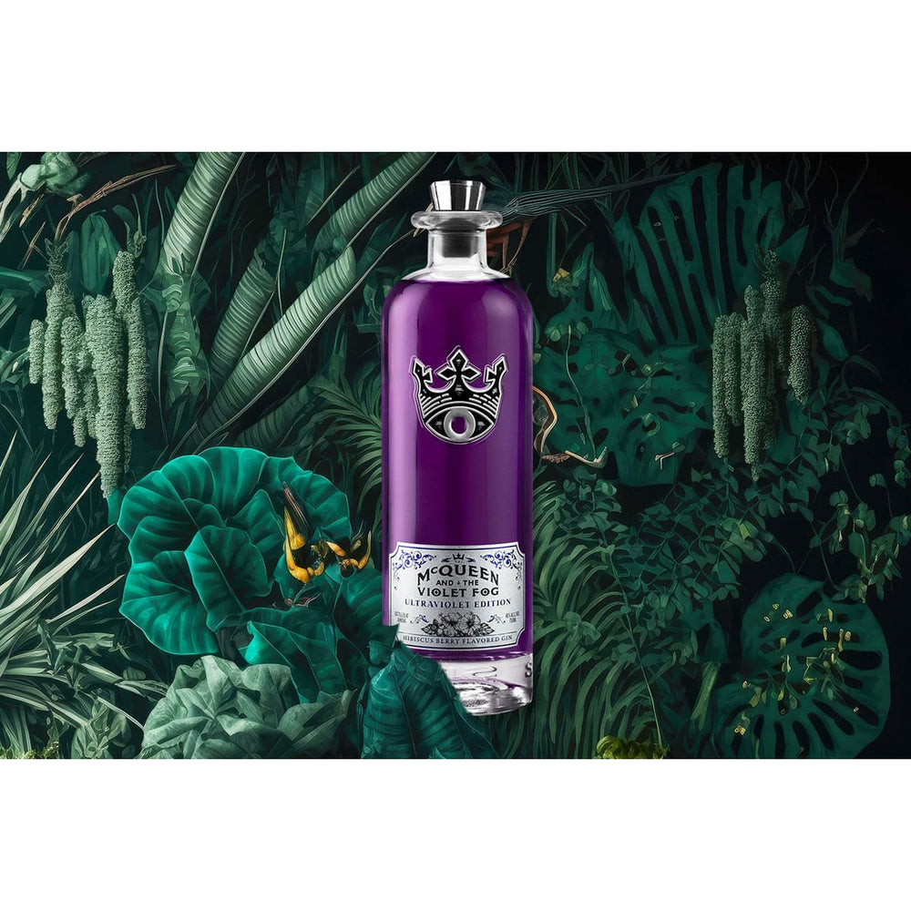 McQueen And The Violet Fog UltraViolet Edition Hibiscus Berry Flavor Gin 750ml