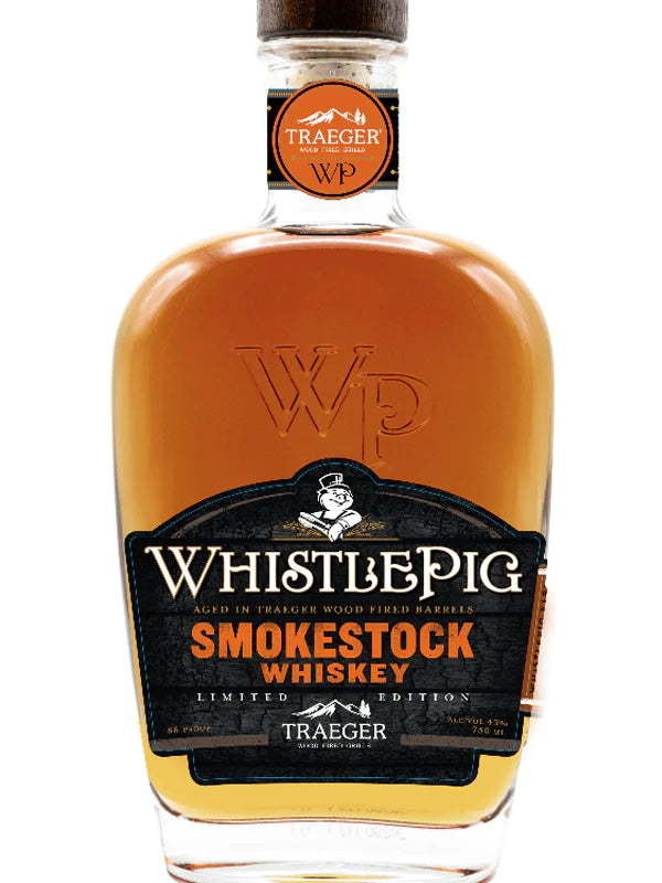 WhistlePig Smokestock Whiskey Limited Edition Aged in Traeger Wood Fired Barrels