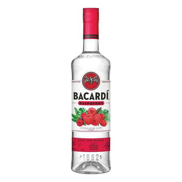BACARDÍ Raspberry Flavored White Rum 750ml