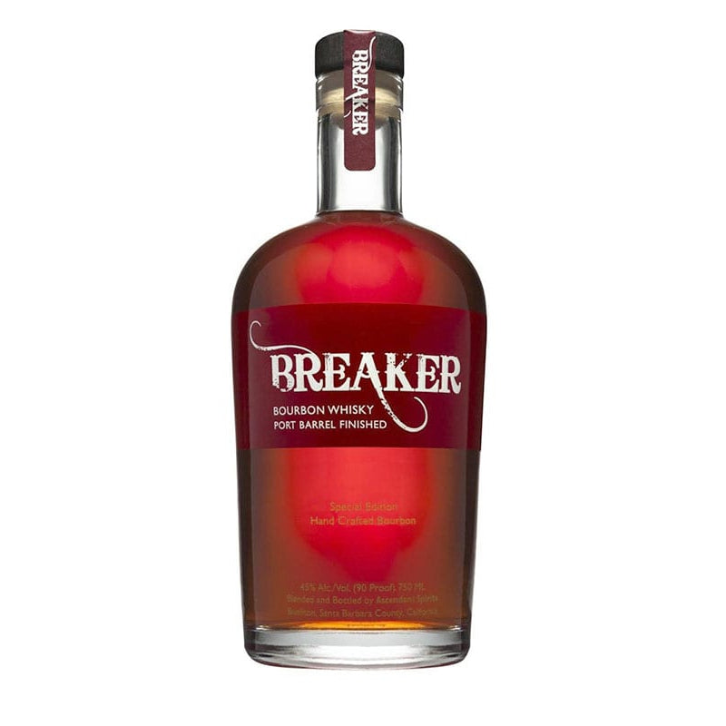 Breaker Bourbon Whiskey Port Barrel Finished 750ml