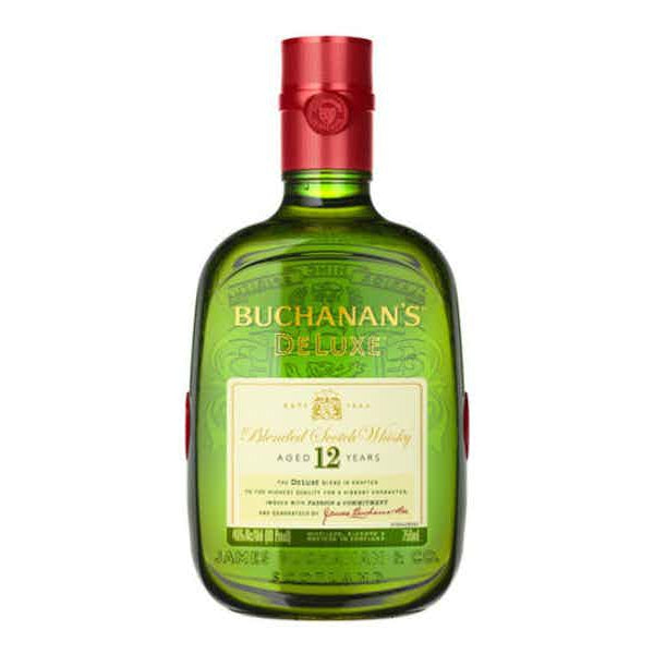 Buchanan's DeLuxe Aged 12 Years Blended Scotch Whisky 750 ml