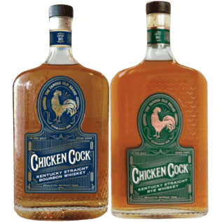 Chicken Cock Bourbon & Rye Whiskey Bundle 750ml
