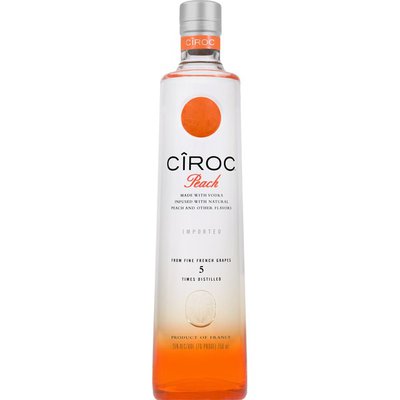 Ciroc Peach (Made with Vodka Infused with Natural Flavors) 750 ml