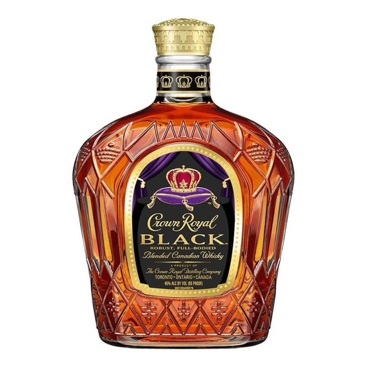Crown Royal Canadian Whisky Black 90 Proof 750ML