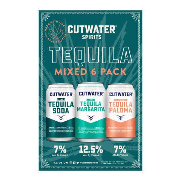 Cutwater Tequila Variety Pack 6 pack