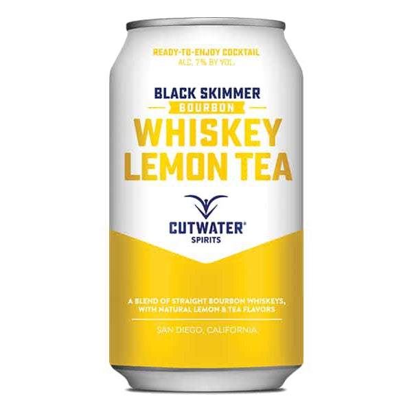 Cutwater Whiskey Lemon Tea 4 pack cans