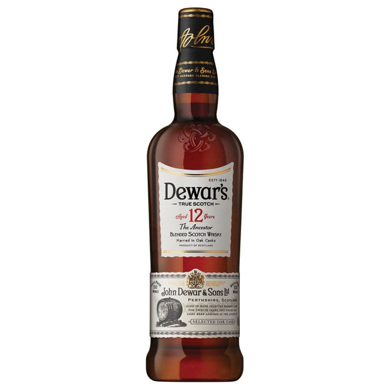 Dewar’s 12 Year Double Aged Scotch Whisky 750ml