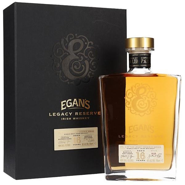 Egan's Legacy II Irish Single Malt Whiskey 16 Year Old 750ml