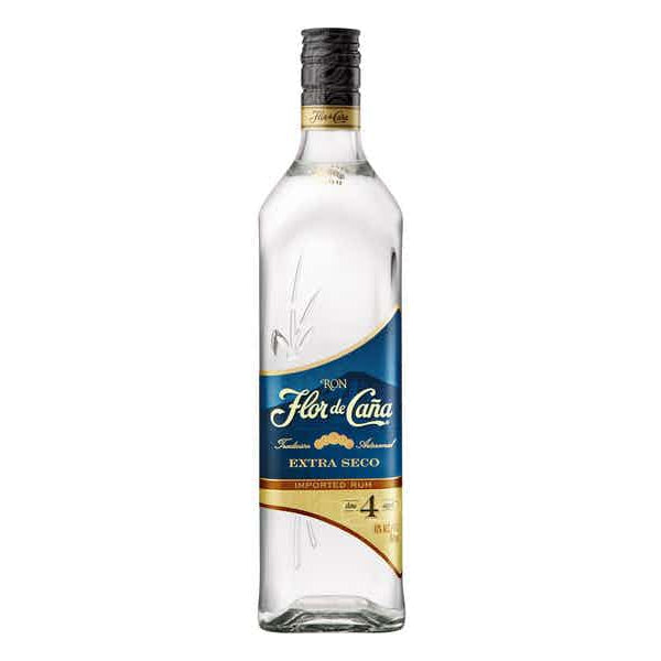 Flor de Caña 4 Year Old Rum Extra Seco 750ml