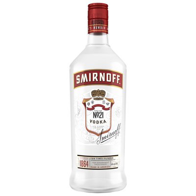 Smirnoff No. 21 80 Proof Vodka 1.75 L