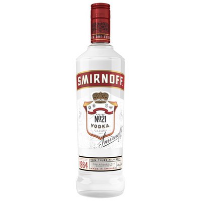 Smirnoff No. 21 80 Proof Vodka 750 ml