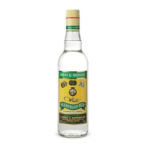 Wray & Nephew White Overproof Rum 750ml 63% ABV
